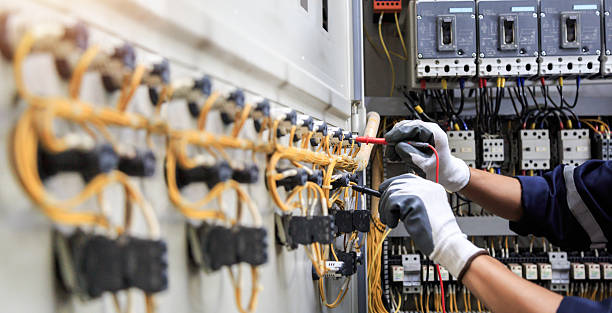 Professional Electrician technician working in Carle Place, NY